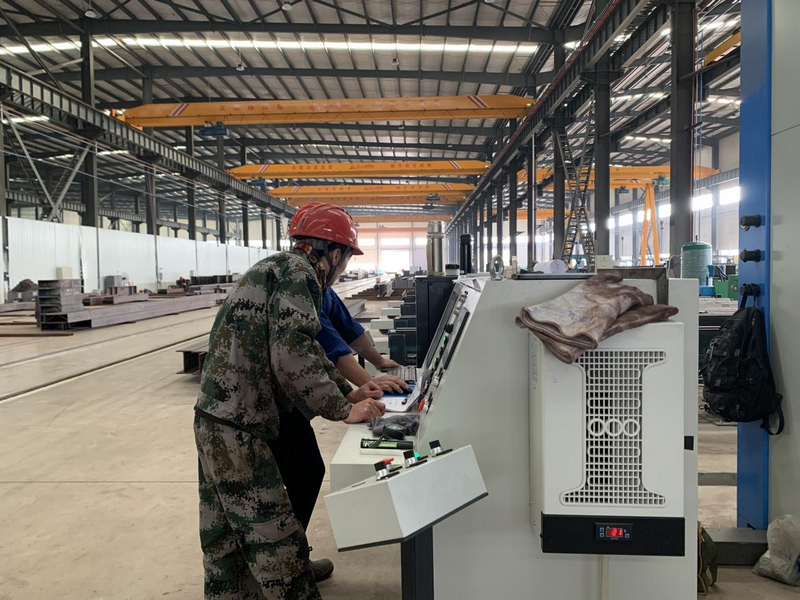 Steel structure processing