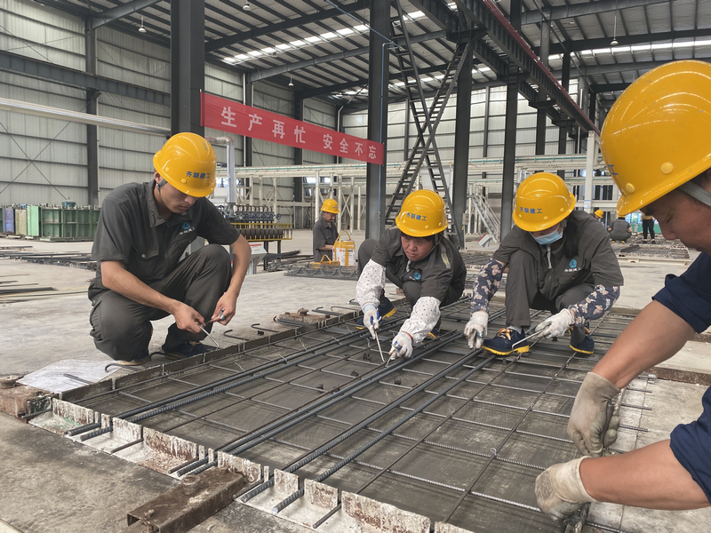 R&D and production of prefabricated buildings